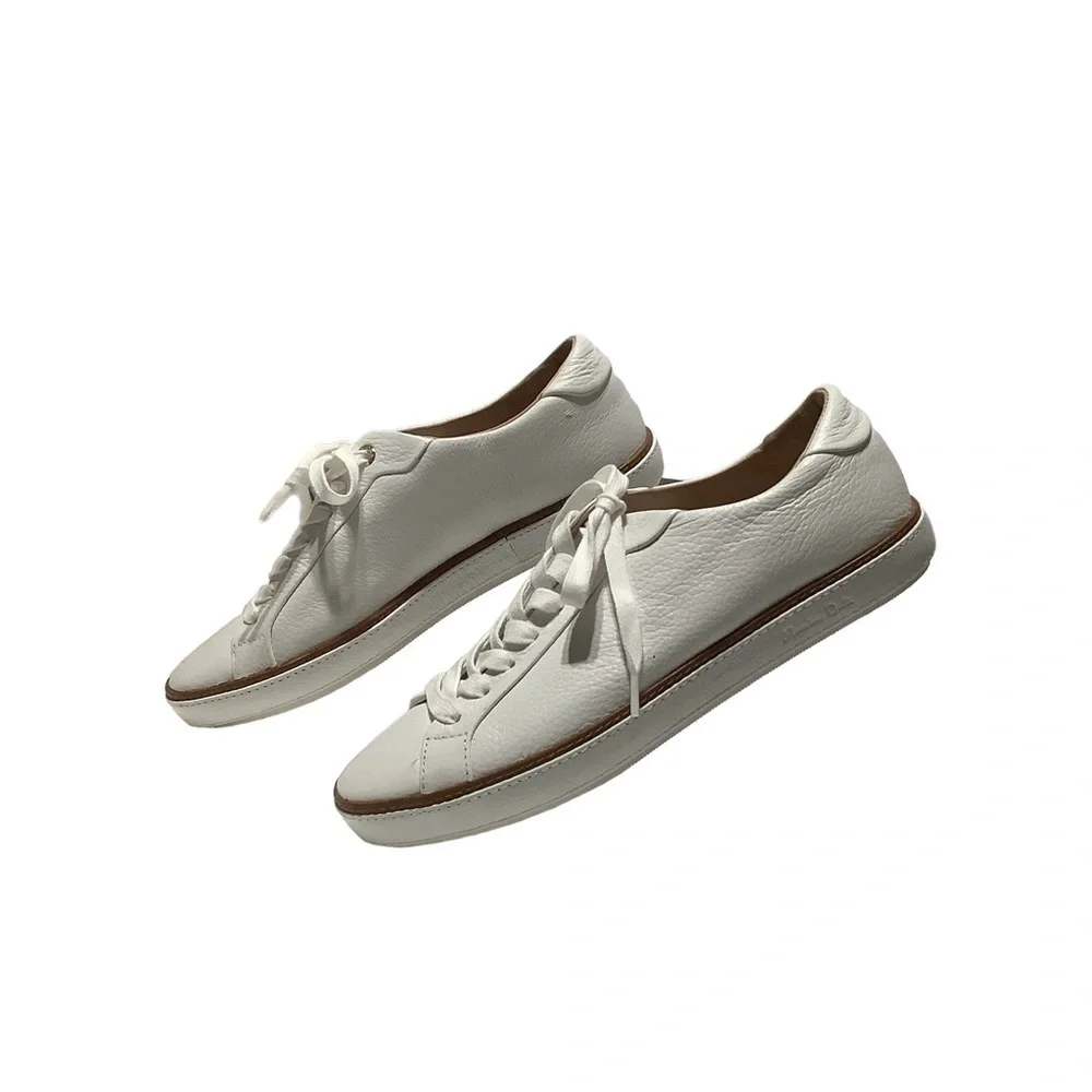 MASSIMO DUTTI NWT Leather Sneakers - Size 7 (EU‎ Size 38)